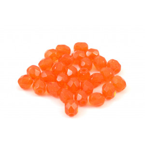 Facette orange 4mm